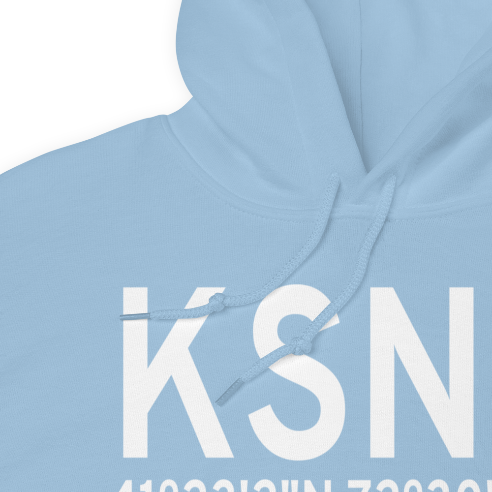 Chester Airport (KSNC) ICAO Hoodie Sweatshirt 