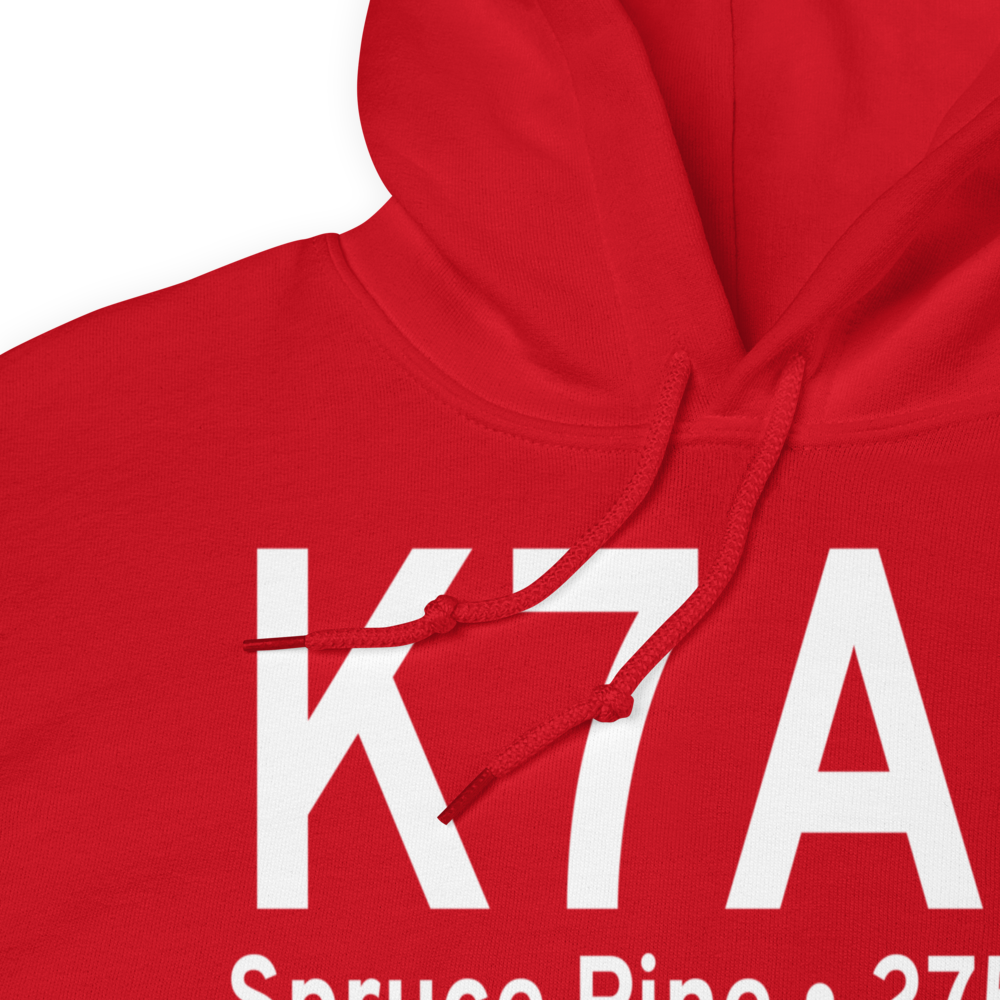 Avery County Morrison Field (K7A8) ICAO Hoodie Sweatshirt 