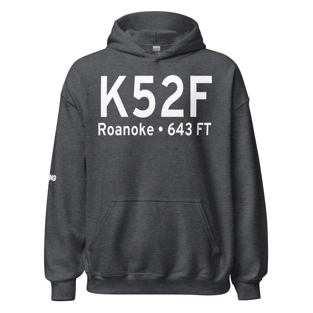 Northwest Regional Airport (K52F) ICAO Hoodie Sweatshirt 