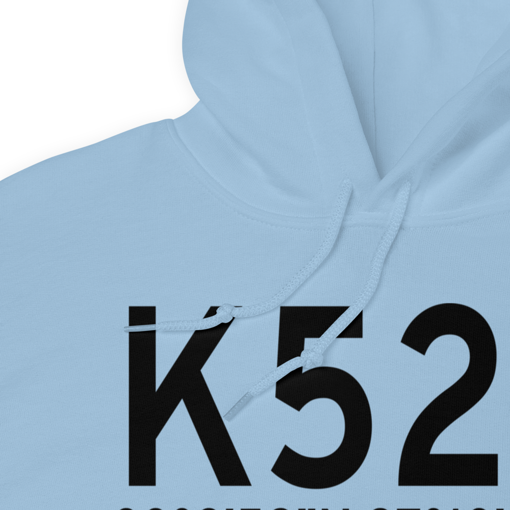 Northwest Regional Airport (K52F) ICAO Hoodie Sweatshirt 