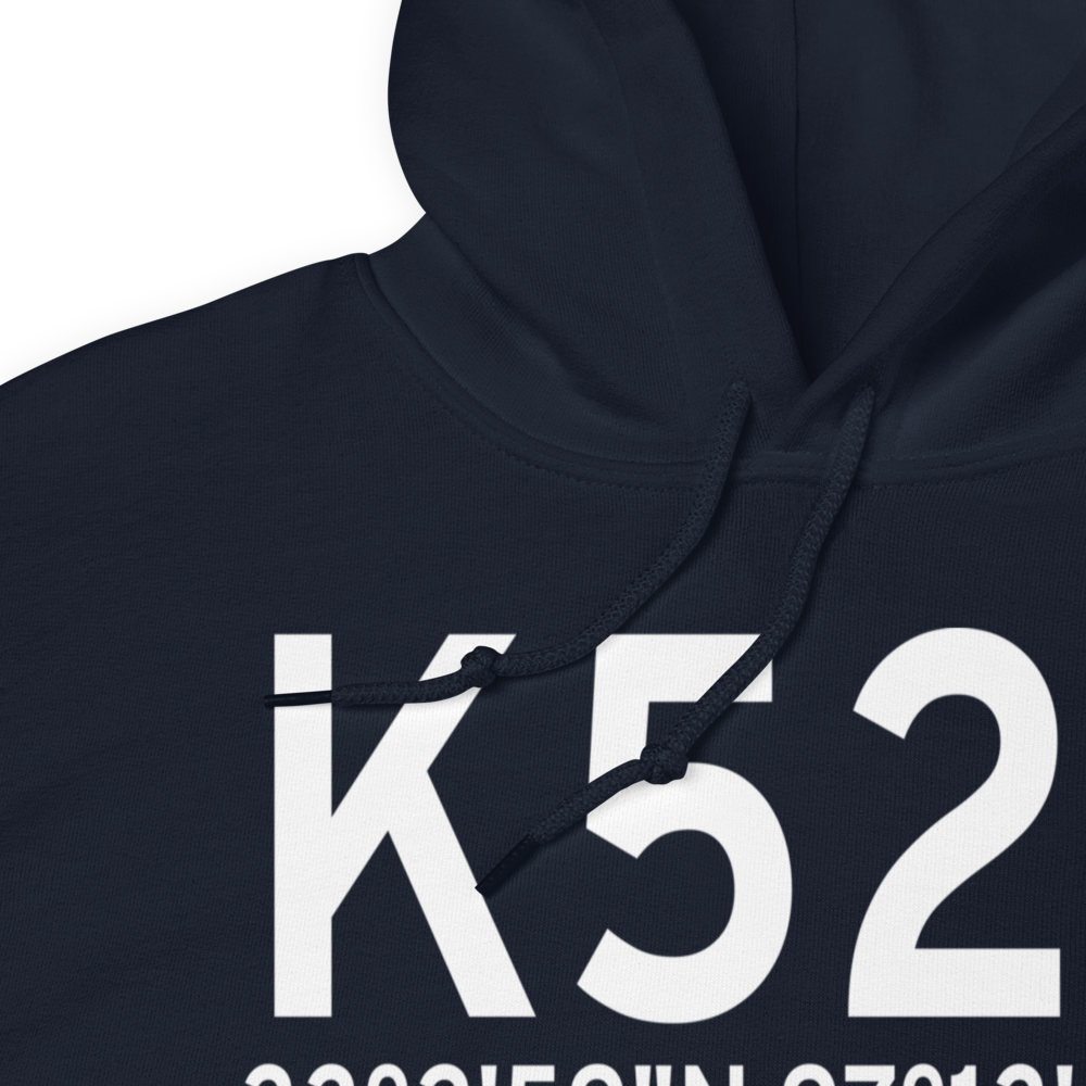 Northwest Regional Airport (K52F) ICAO Hoodie Sweatshirt 