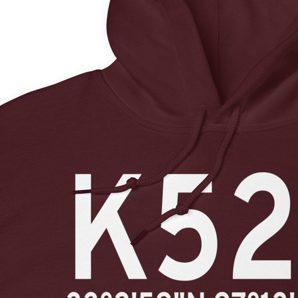 Northwest Regional Airport (K52F) ICAO Hoodie Sweatshirt 