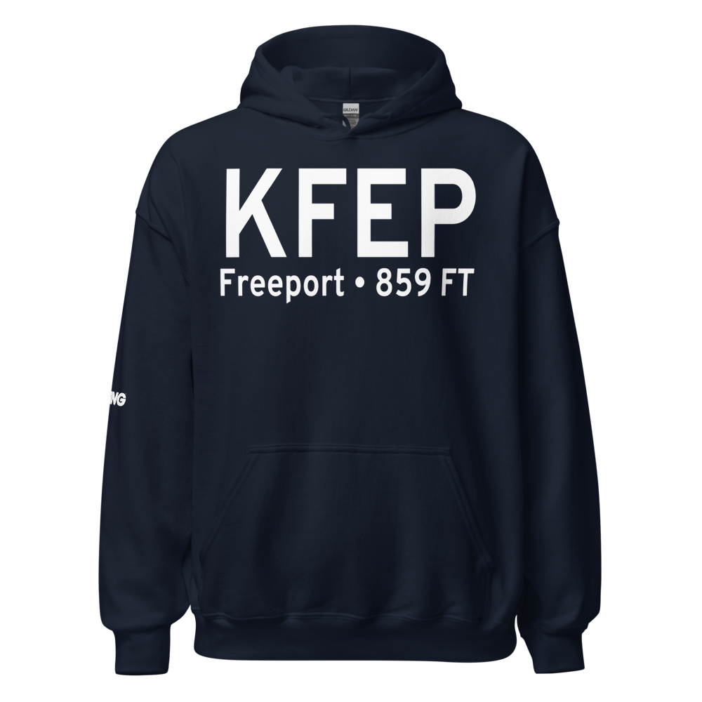 Albertus Airport (KFEP) ICAO Hoodie Sweatshirt 