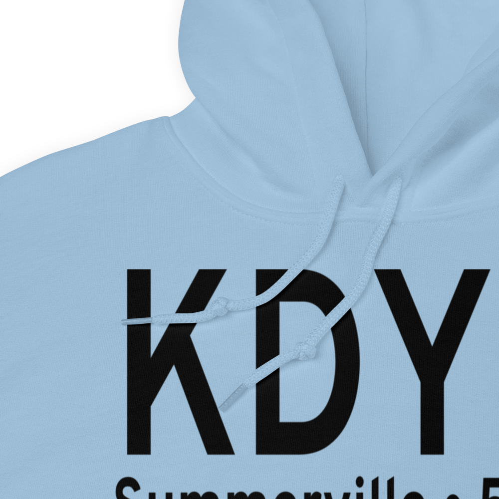 Summerville Airport (KDYB) ICAO Hoodie Sweatshirt 