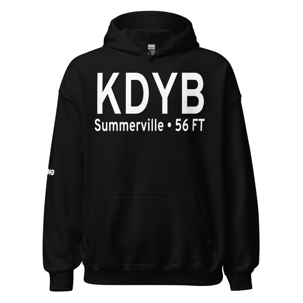 Summerville Airport (KDYB) ICAO Hoodie Sweatshirt 