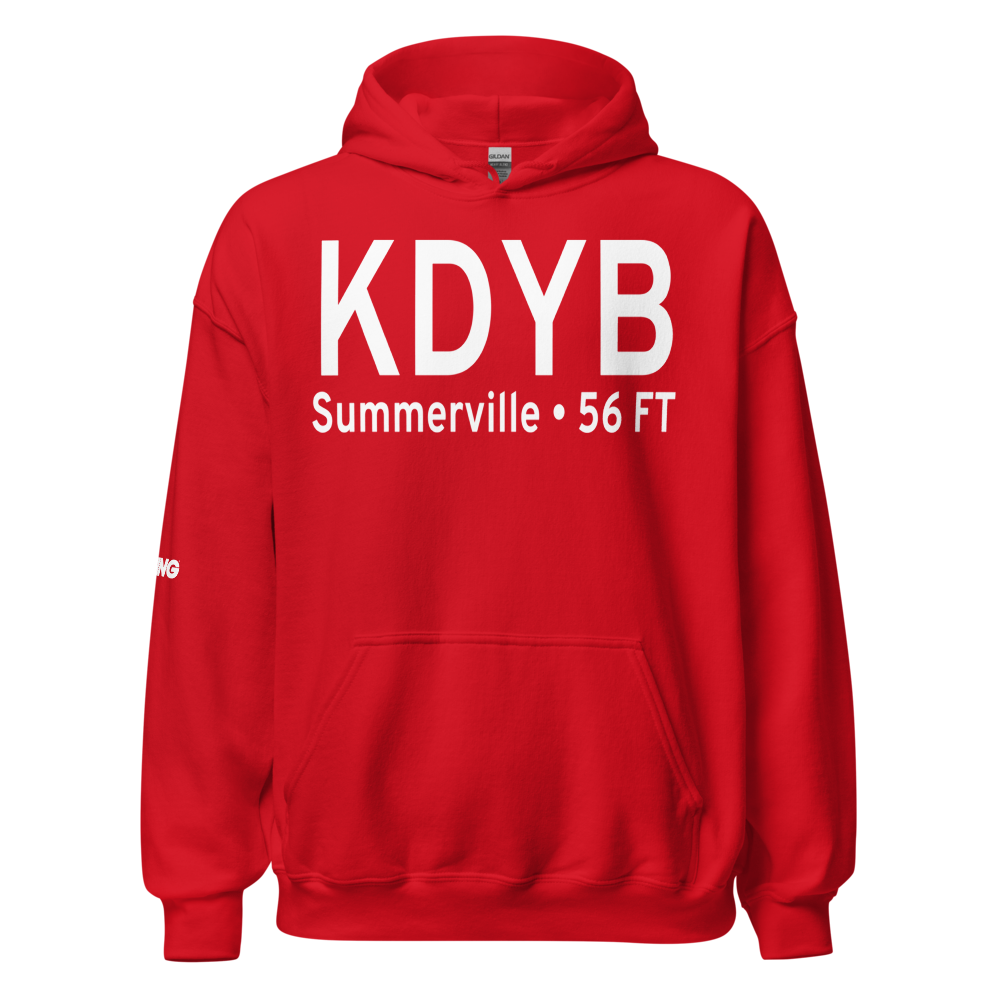 Summerville Airport (KDYB) ICAO Hoodie Sweatshirt 