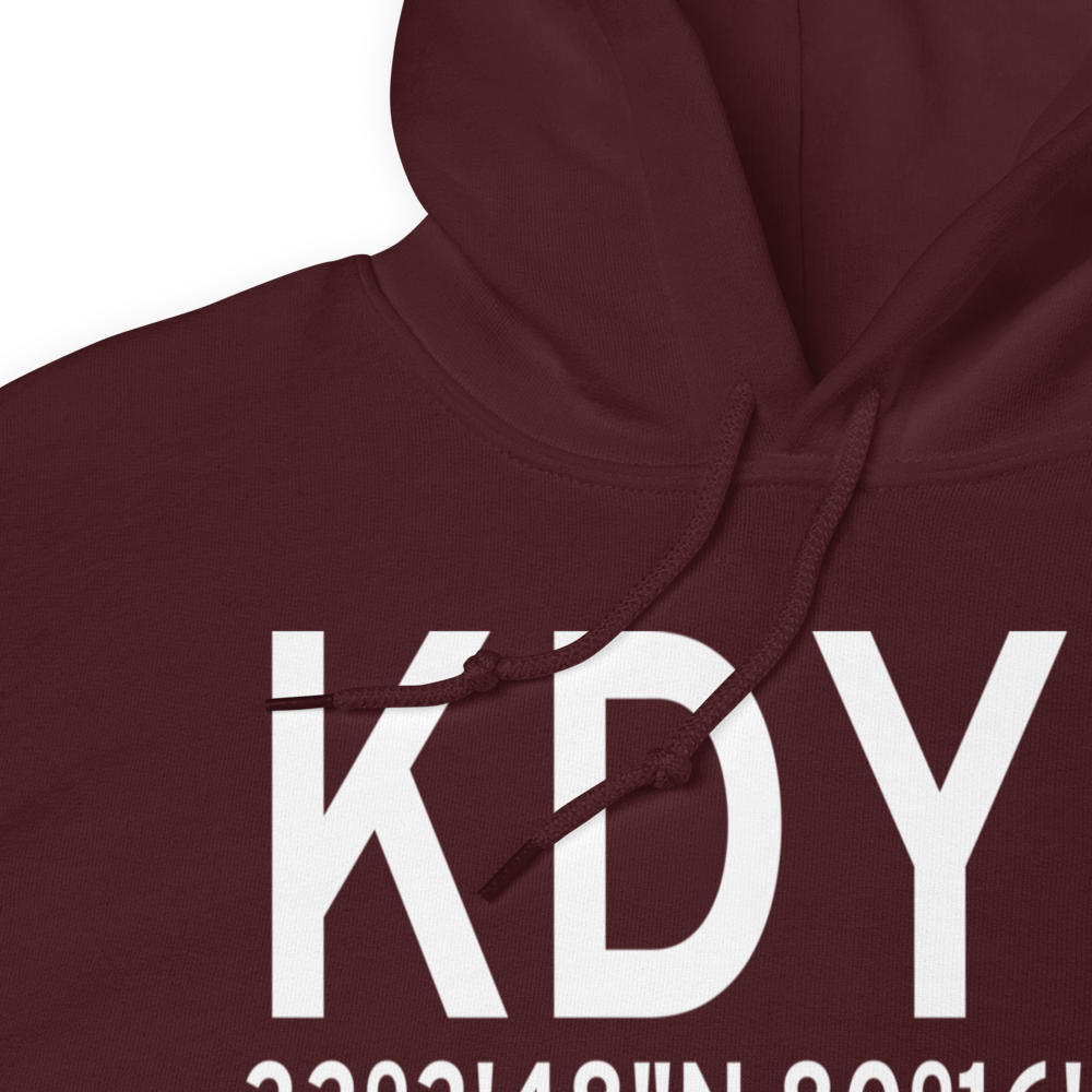 Summerville Airport (KDYB) ICAO Hoodie Sweatshirt 