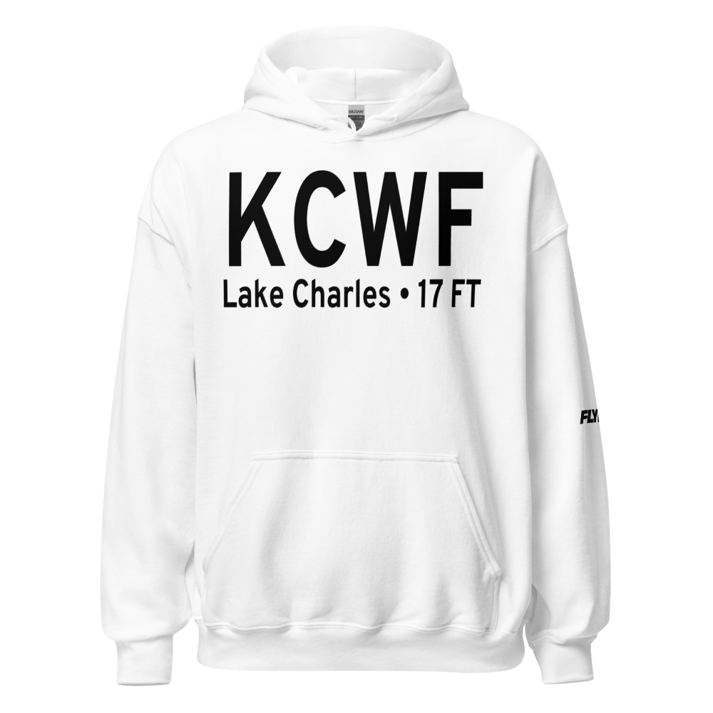Chennault International Airport (KCWF) ICAO Hoodie Sweatshirt 