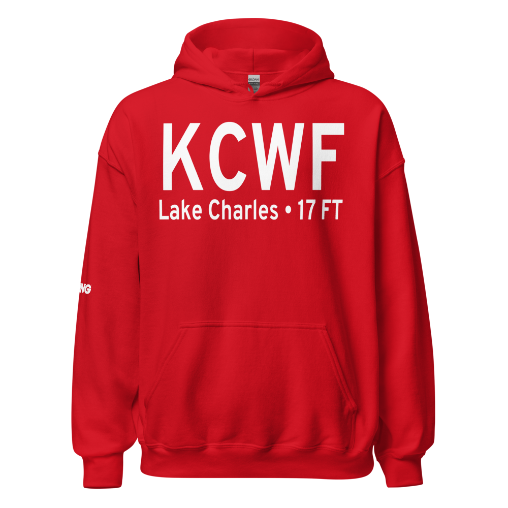 Chennault International Airport (KCWF) ICAO Hoodie Sweatshirt 