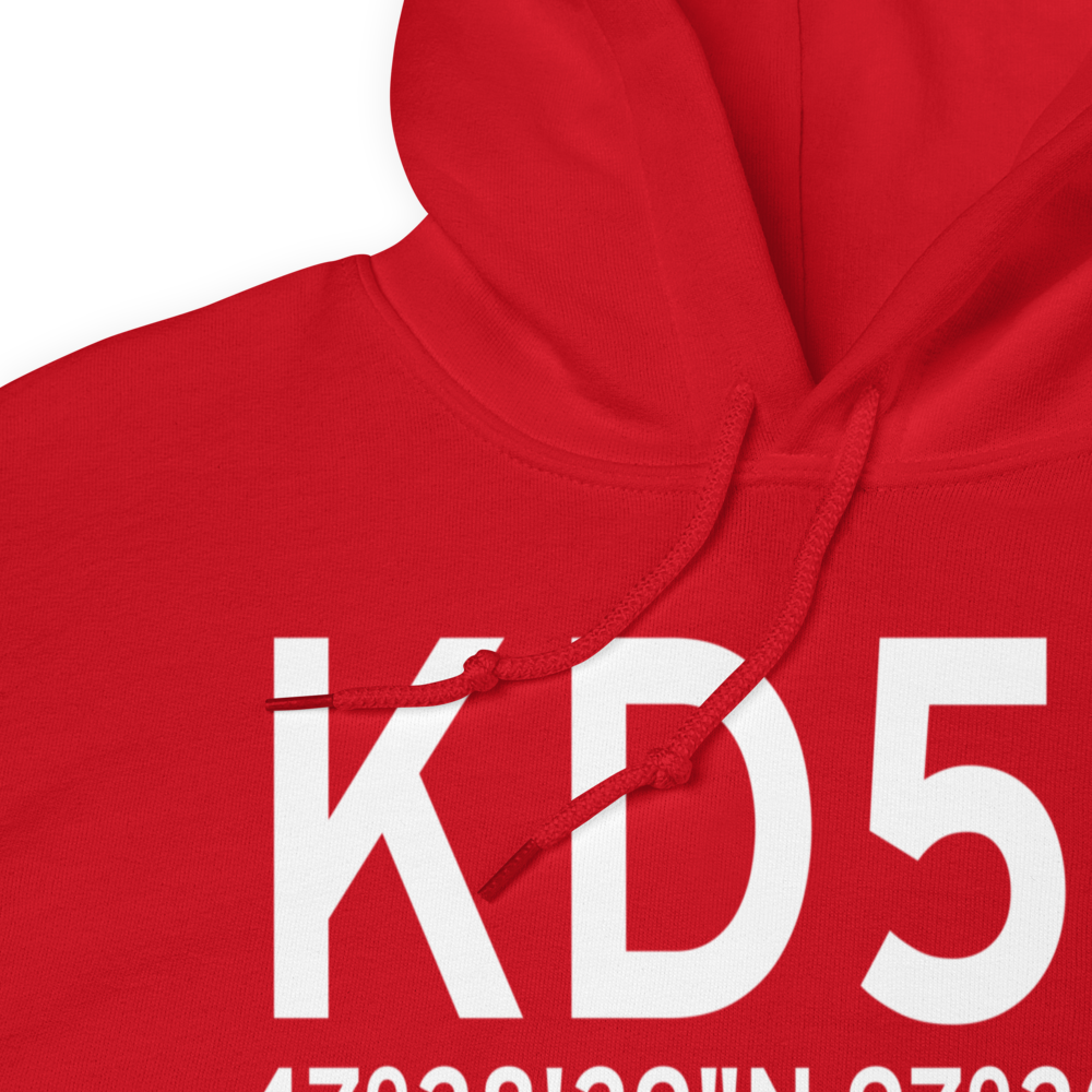 Mayville Municipal Airport (KD56) ICAO Hoodie Sweatshirt 