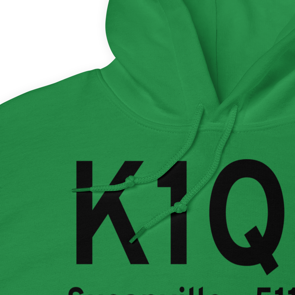 Spaulding Airport (K1Q2) ICAO Hoodie Sweatshirt 