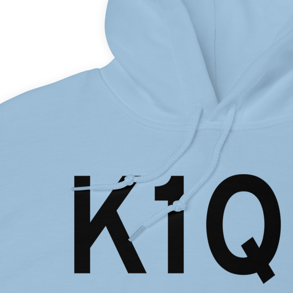 Spaulding Airport (K1Q2) ICAO Hoodie Sweatshirt 