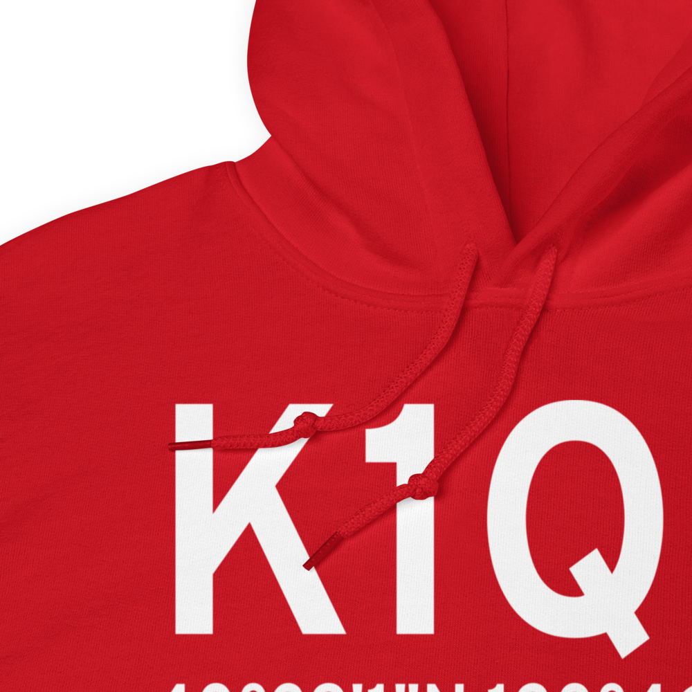 Spaulding Airport (K1Q2) ICAO Hoodie Sweatshirt 