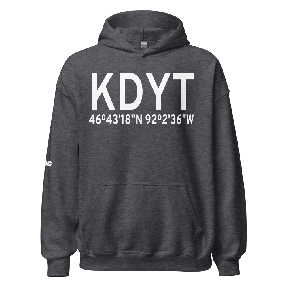 Sky Harbor Airport (KDYT) ICAO Hoodie Sweatshirt 