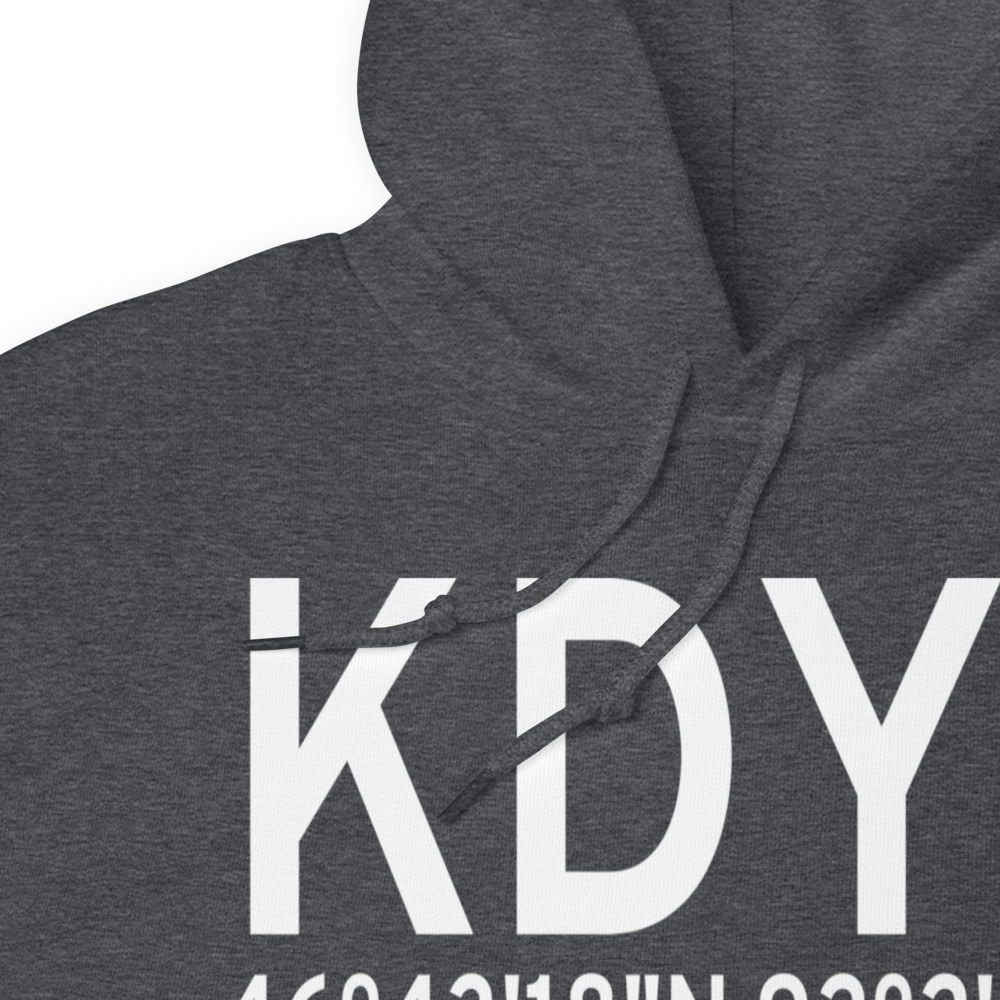 Sky Harbor Airport (KDYT) ICAO Hoodie Sweatshirt 