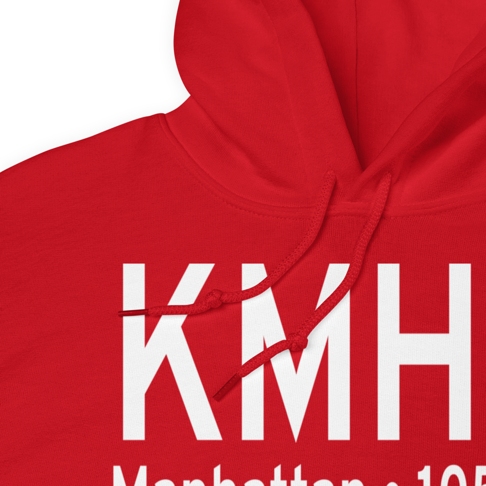 Manhattan Regional Airport (KMHK) ICAO Hoodie Sweatshirt 