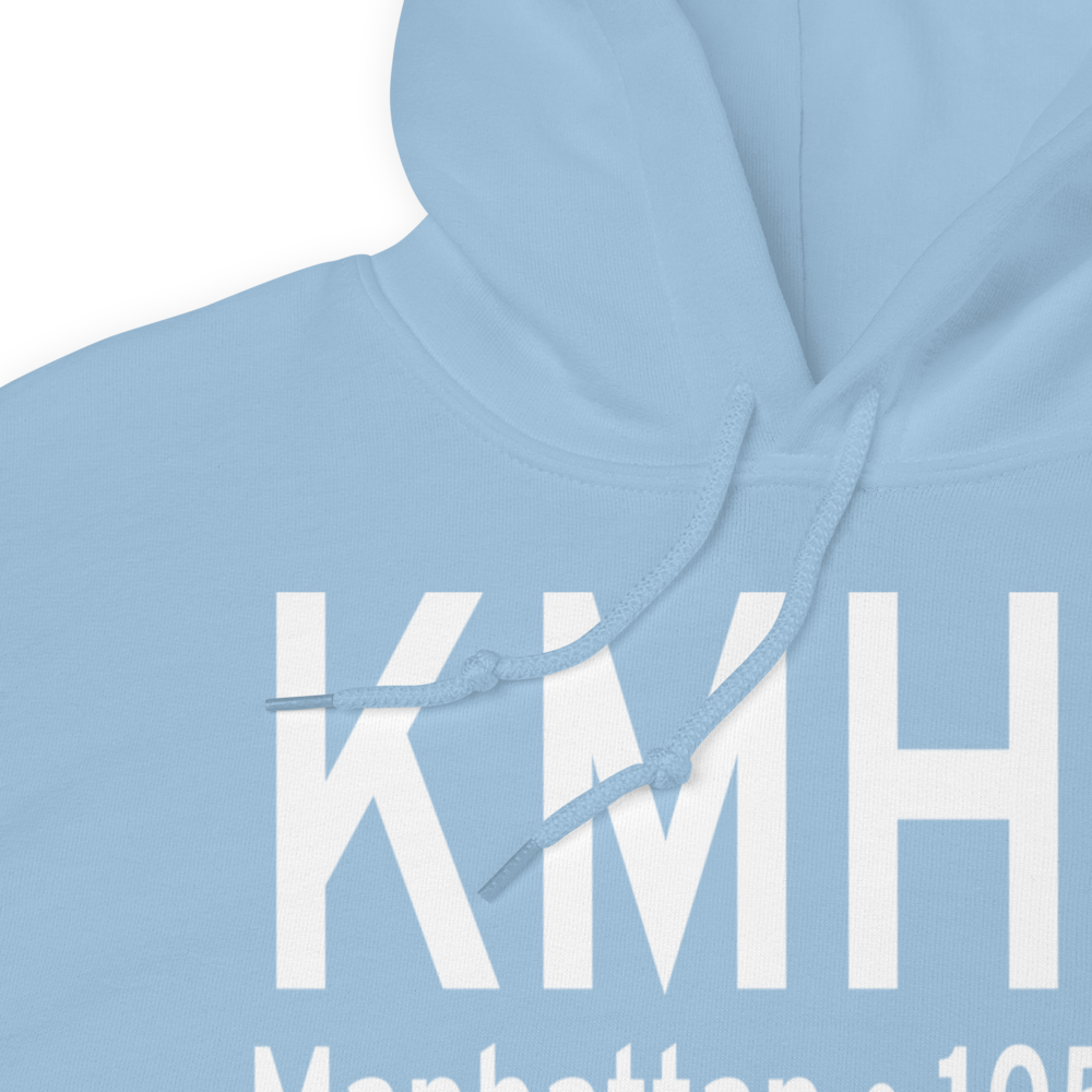 Manhattan Regional Airport (KMHK) ICAO Hoodie Sweatshirt 