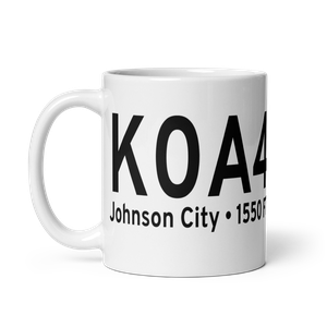 Johnson City Stolport Airport (K0A4) ICAO Mug
