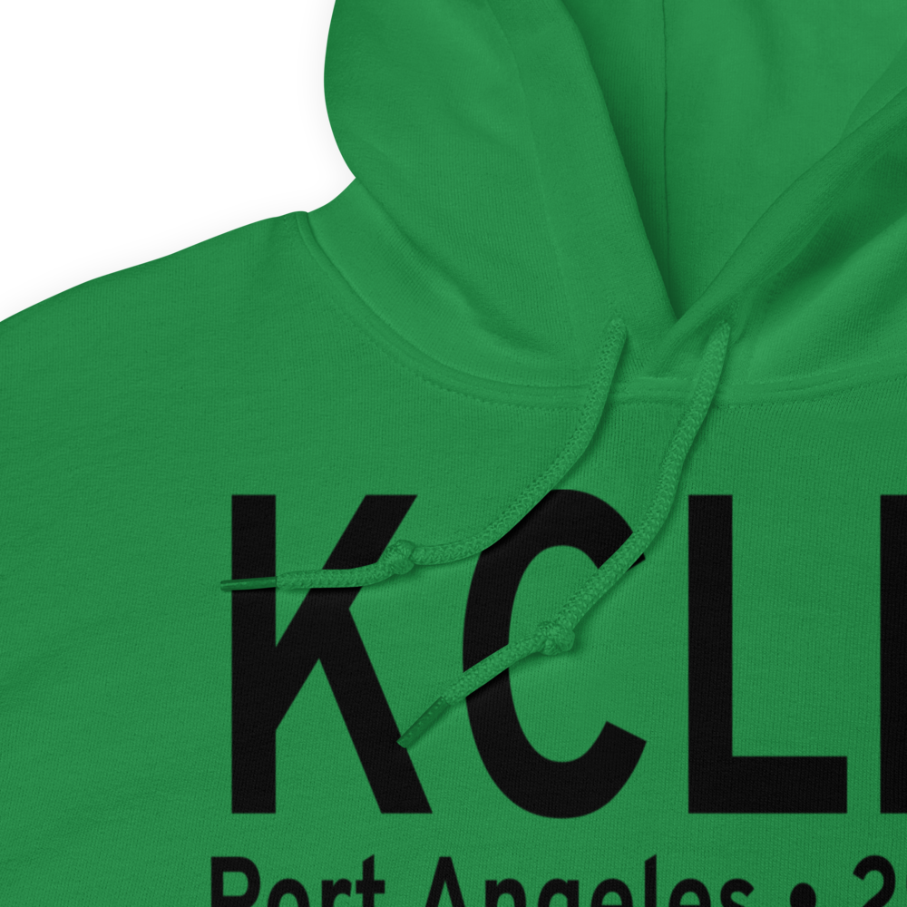 William R Fairchild International Airport (KCLM) ICAO Hoodie Sweatshirt 