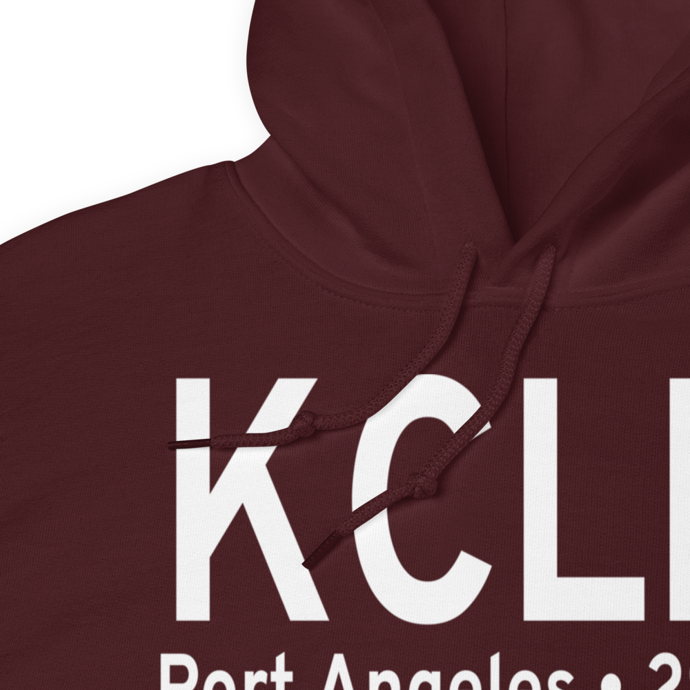 William R Fairchild International Airport (KCLM) ICAO Hoodie Sweatshirt 