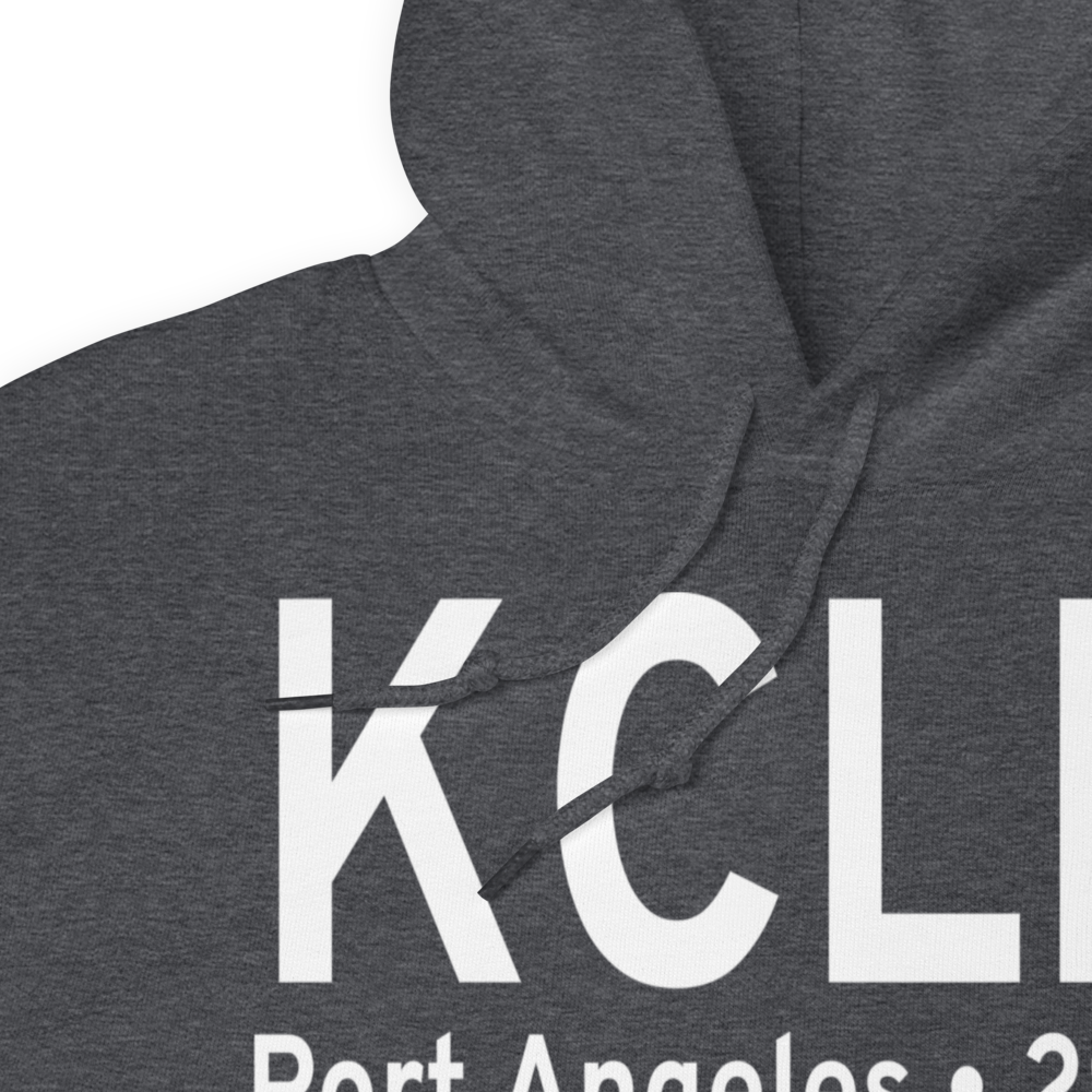 William R Fairchild International Airport (KCLM) ICAO Hoodie Sweatshirt 