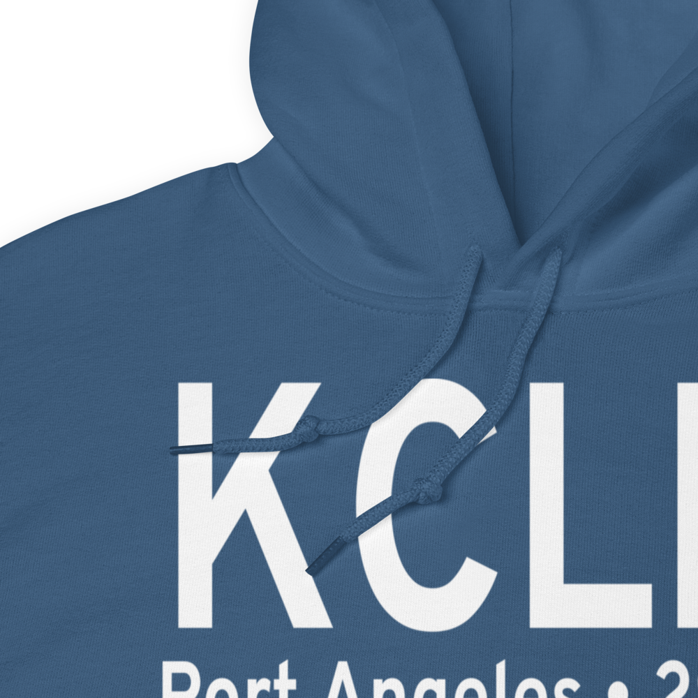 William R Fairchild International Airport (KCLM) ICAO Hoodie Sweatshirt 