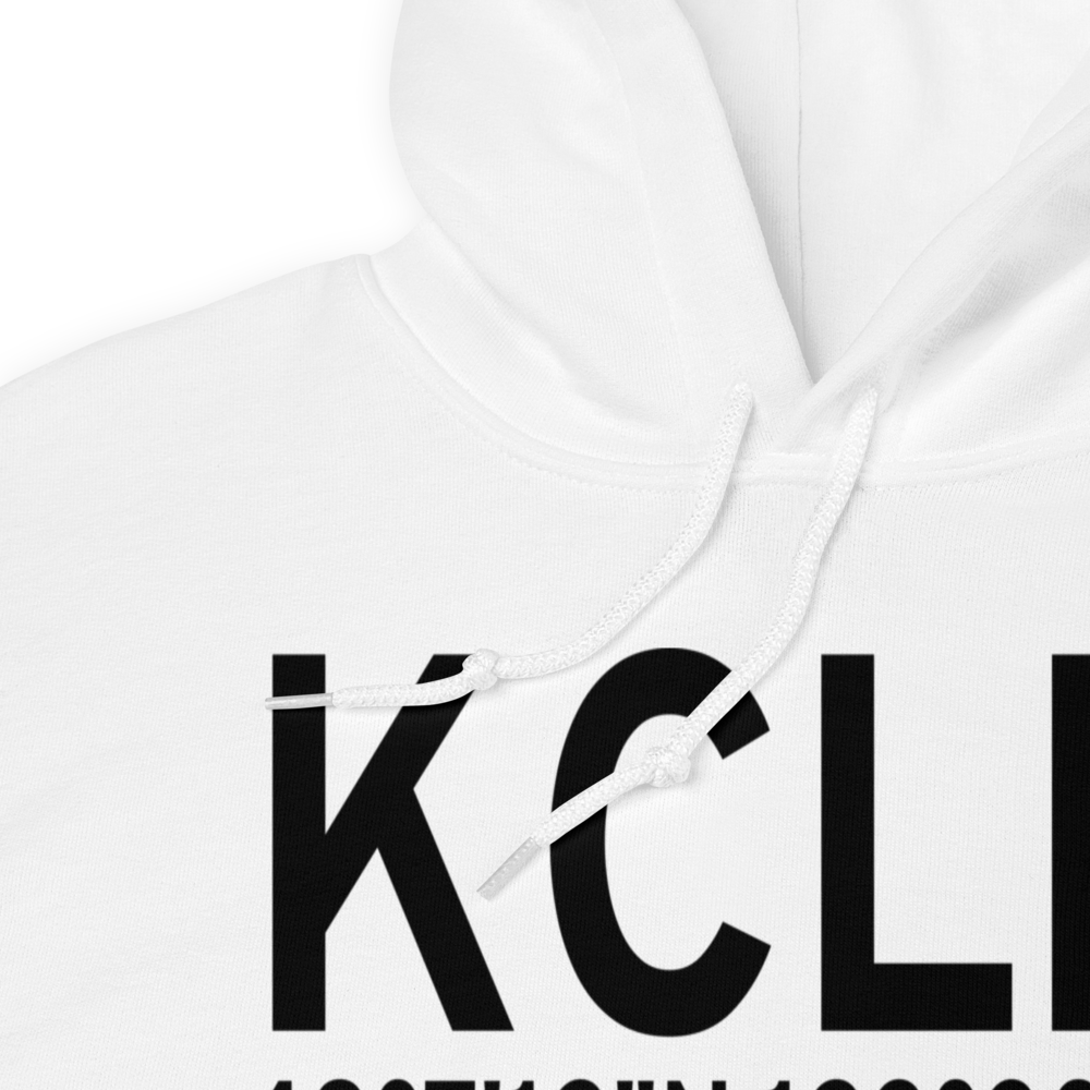 William R Fairchild International Airport (KCLM) ICAO Hoodie Sweatshirt 