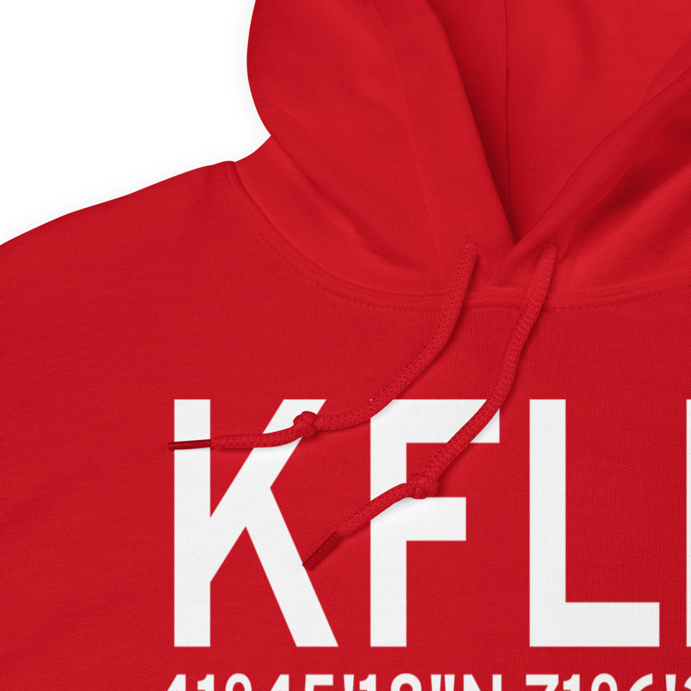 Fall River Airport (KFLR) ICAO Hoodie Sweatshirt 