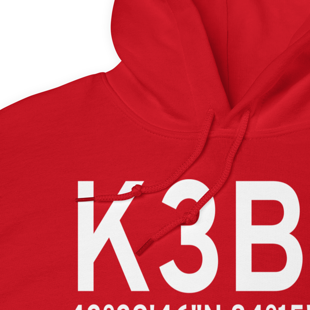 Jack Barstow Airport (K3BS) ICAO Hoodie Sweatshirt 