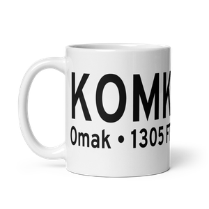 Omak Airport (KOMK) ICAO Mug