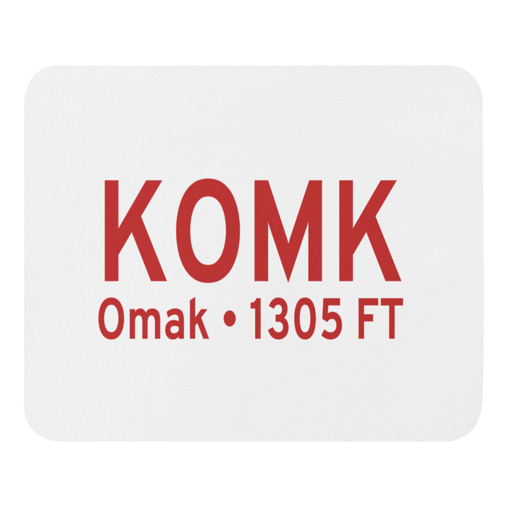 Omak Airport (KOMK) ICAO  Mouse Pad 