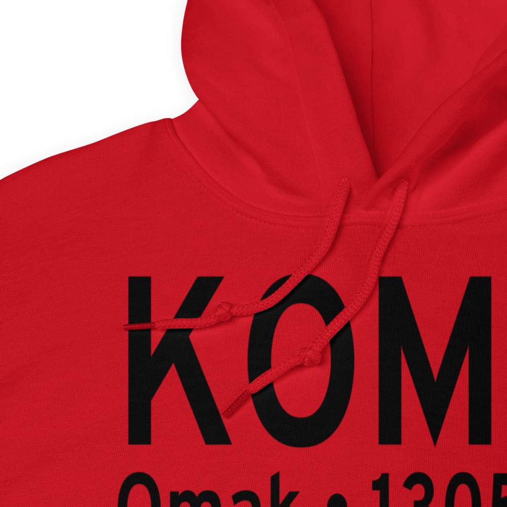 Omak Airport (KOMK) ICAO Hoodie Sweatshirt 