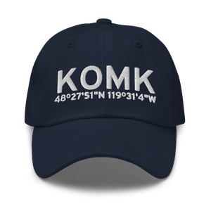 Omak Airport (KOMK) ICAO Hat