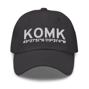 Omak Airport (KOMK) ICAO Hat