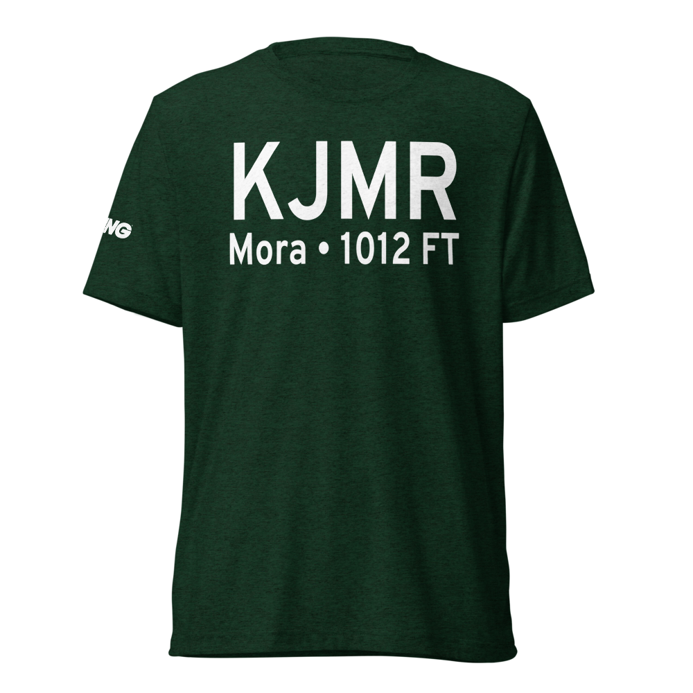 Mora Municipal Airport (KJMR) ICAO Tri-blend T-Shirt 