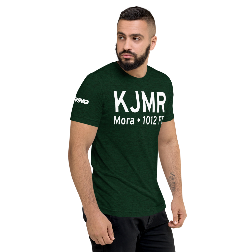 Mora Municipal Airport (KJMR) ICAO Tri-blend T-Shirt 