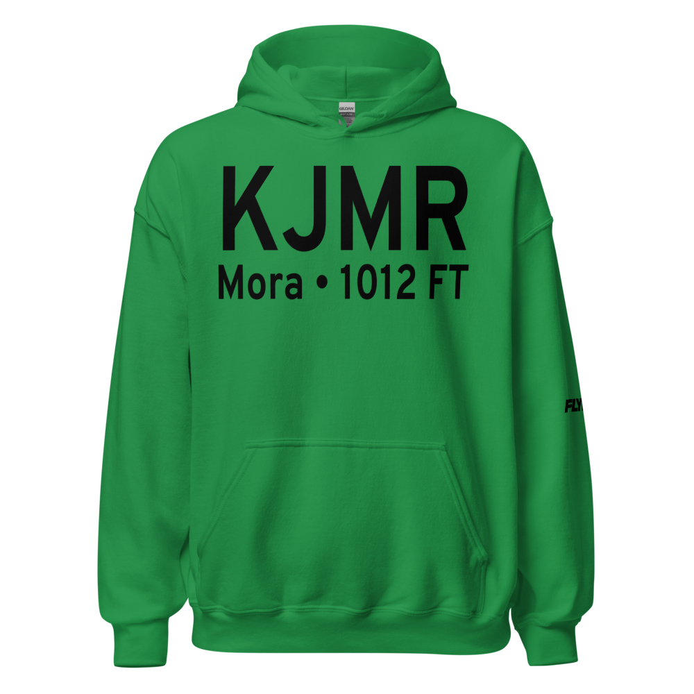 Mora Municipal Airport (KJMR) ICAO Hoodie Sweatshirt 
