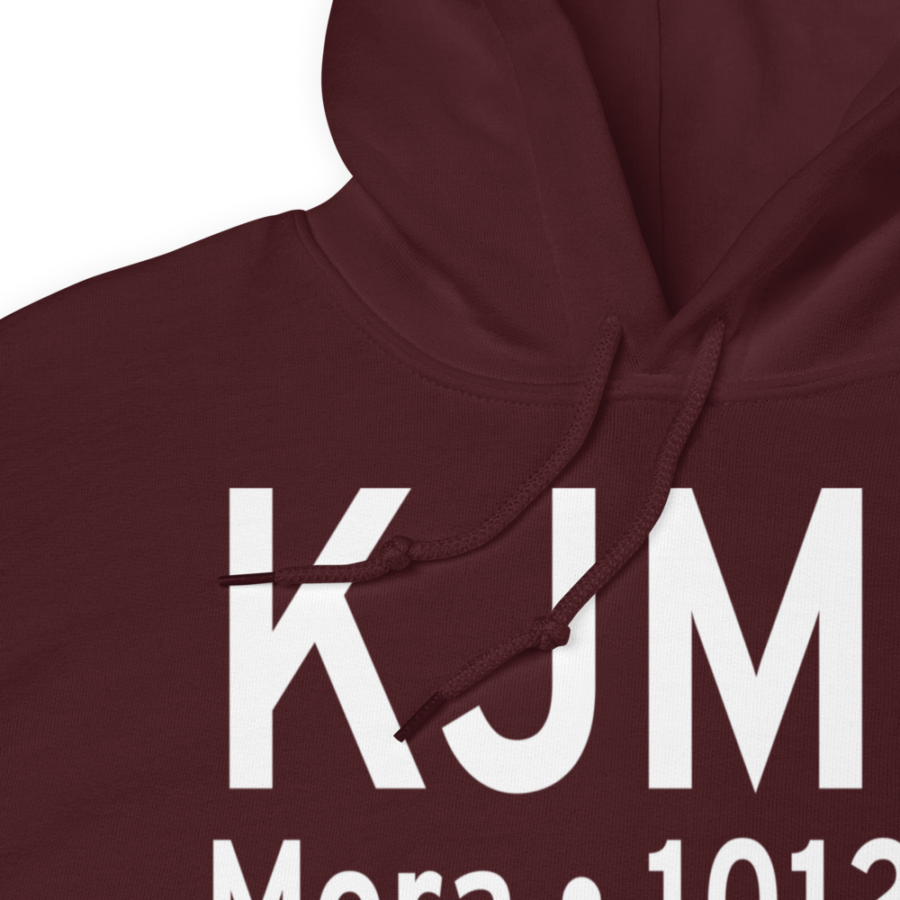Mora Municipal Airport (KJMR) ICAO Hoodie Sweatshirt 