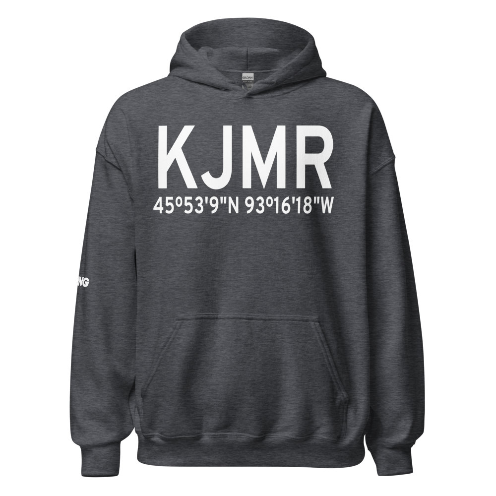 Mora Municipal Airport (KJMR) ICAO Hoodie Sweatshirt 