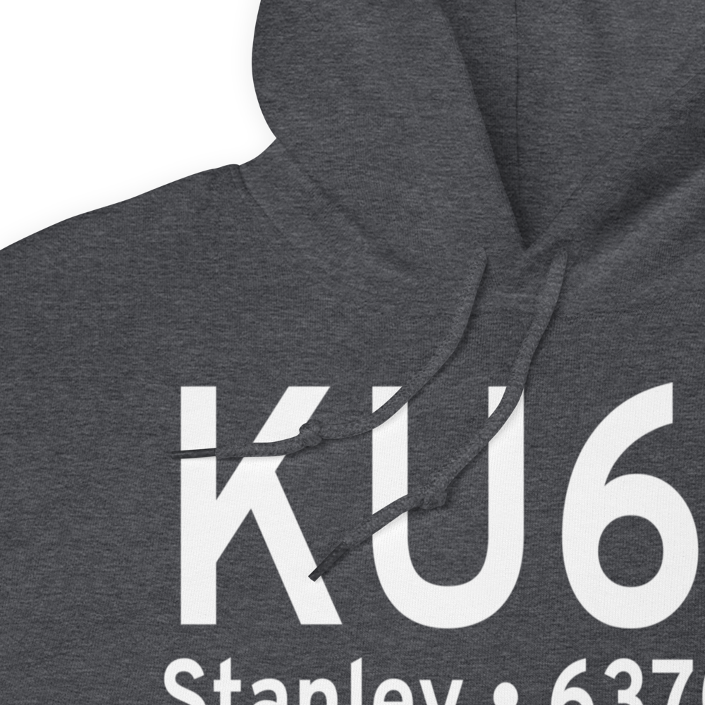 Bruce Meadows Airport (KU63) ICAO Hoodie Sweatshirt 