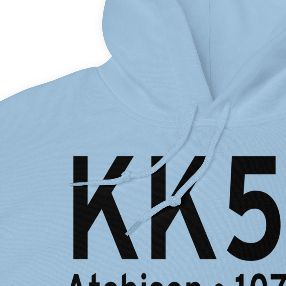 Amelia Earhart Airport (KK59) ICAO Hoodie Sweatshirt 