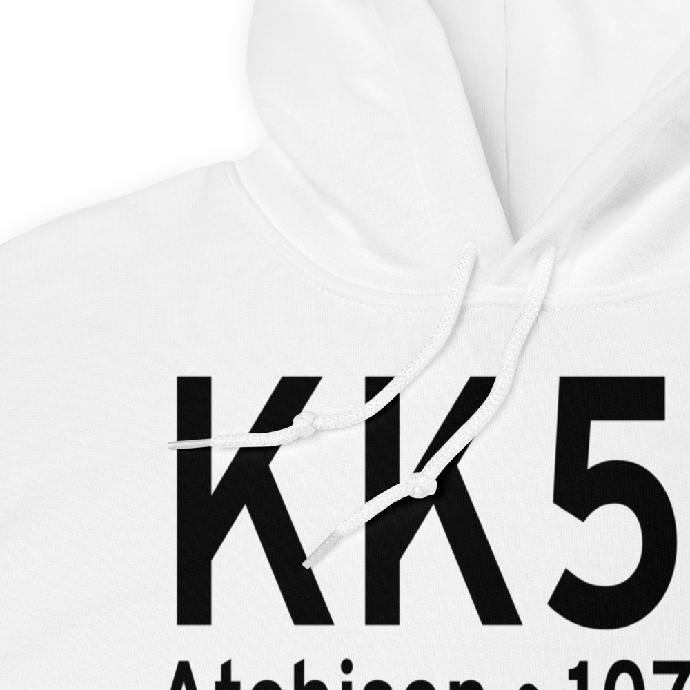 Amelia Earhart Airport (KK59) ICAO Hoodie Sweatshirt 