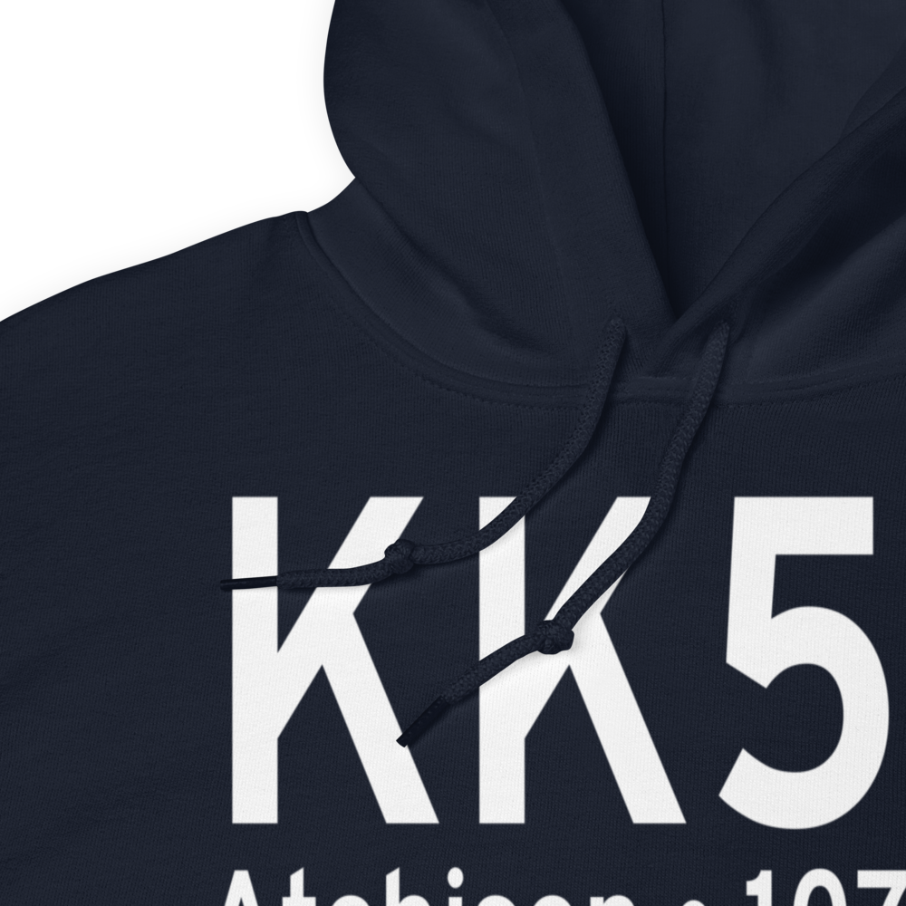 Amelia Earhart Airport (KK59) ICAO Hoodie Sweatshirt 