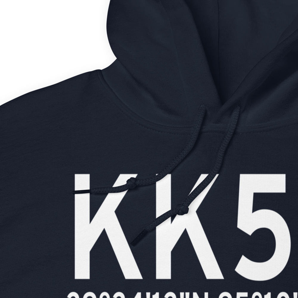 Amelia Earhart Airport (KK59) ICAO Hoodie Sweatshirt 