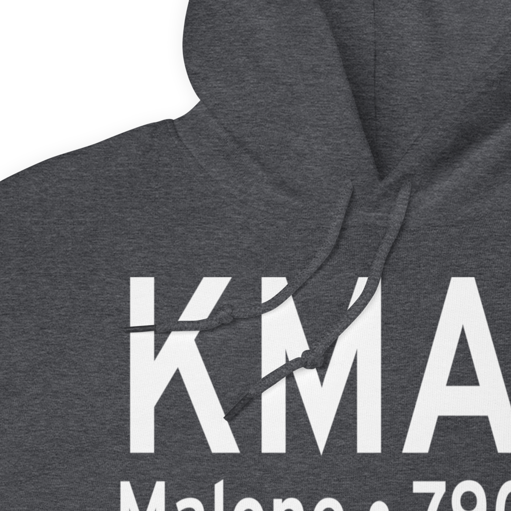 Malone Dufort Airport (KMAL) ICAO Hoodie Sweatshirt 