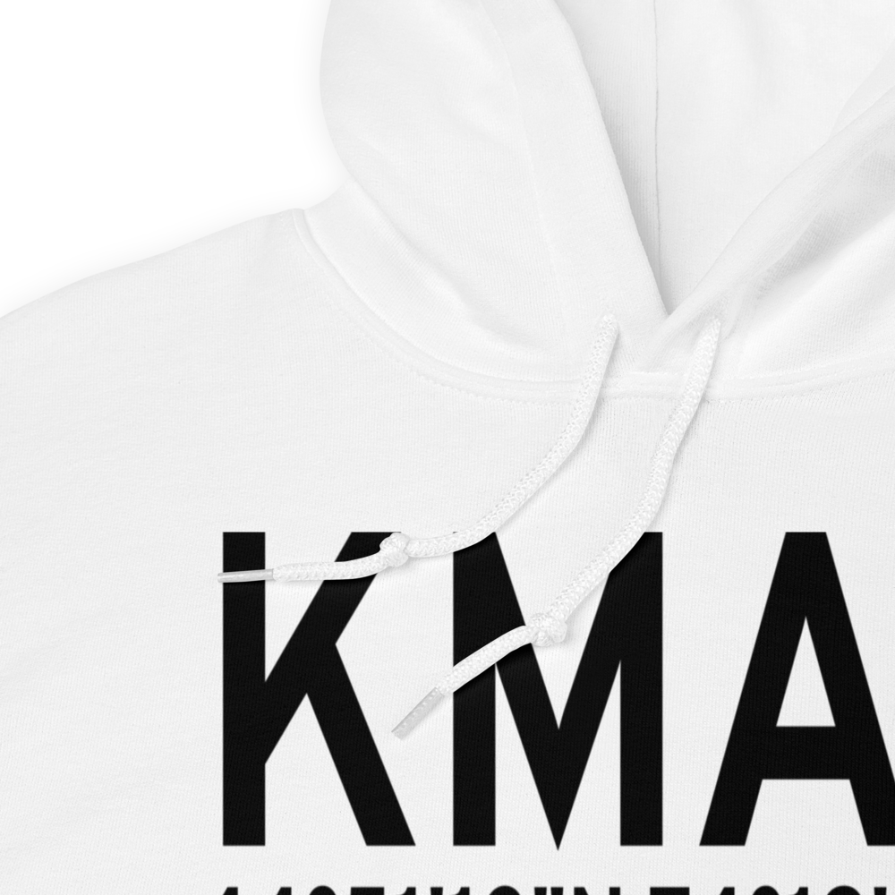 Malone Dufort Airport (KMAL) ICAO Hoodie Sweatshirt 