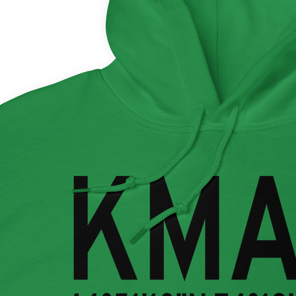 Malone Dufort Airport (KMAL) ICAO Hoodie Sweatshirt 