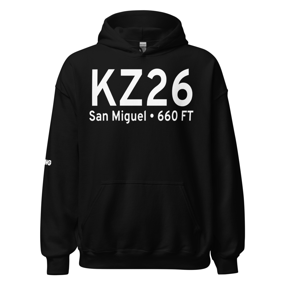 Camp Roberts Heliport (KZ26) ICAO Hoodie Sweatshirt 
