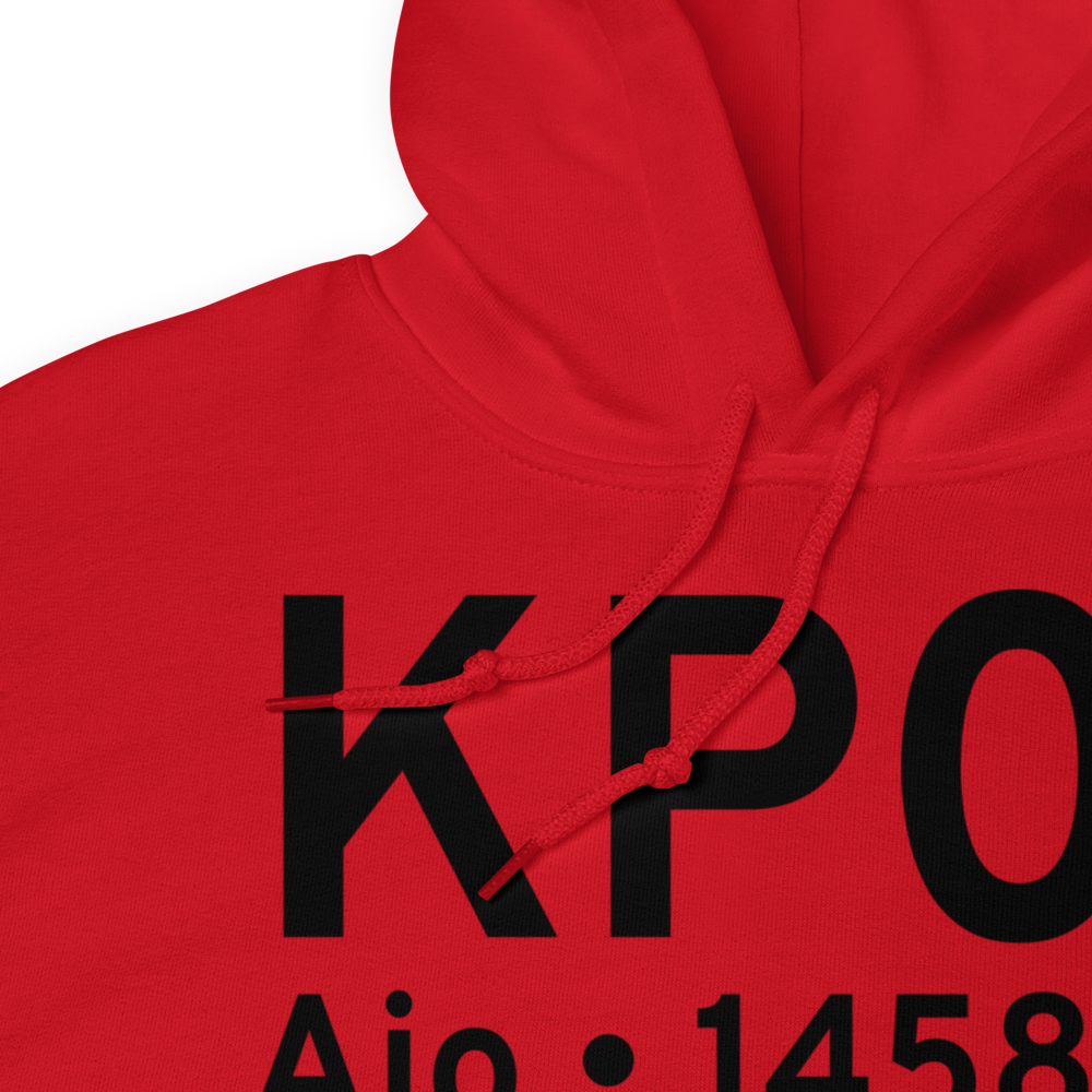 Eric Marcus Municipal Airport (KP01) ICAO Hoodie Sweatshirt 