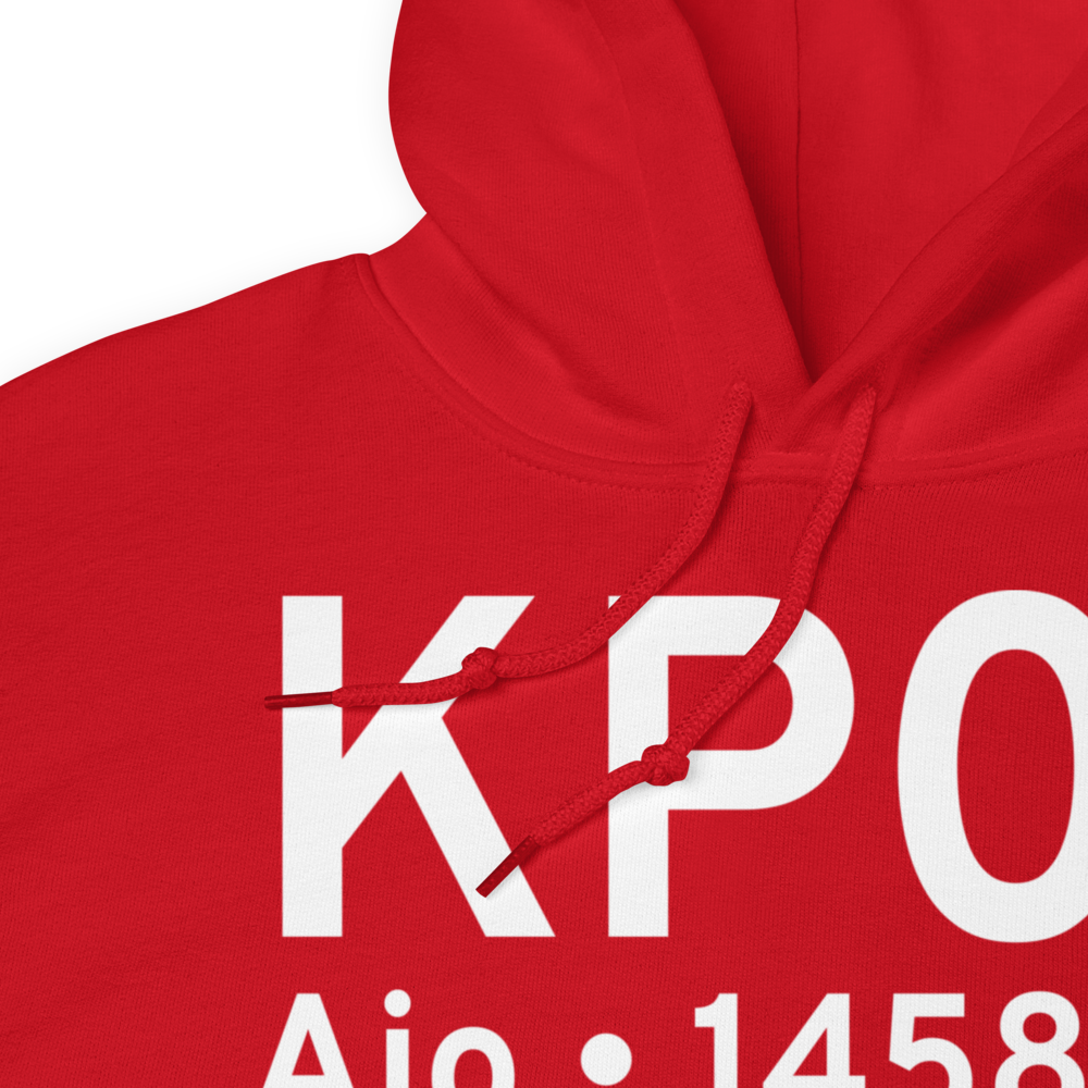 Eric Marcus Municipal Airport (KP01) ICAO Hoodie Sweatshirt 